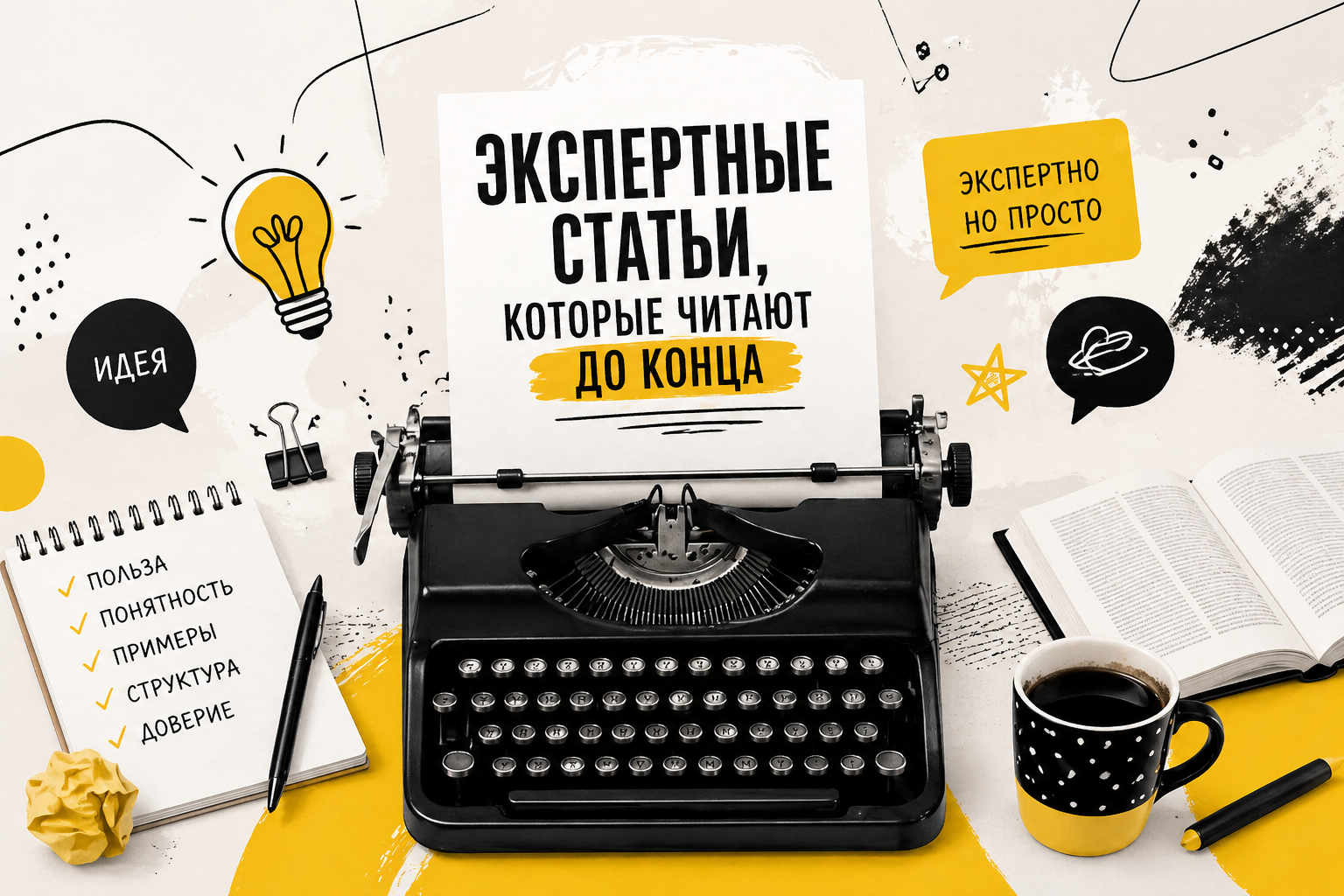Как писать экспертно, но без занудства: 7 приёмов для живого и убедительного текста