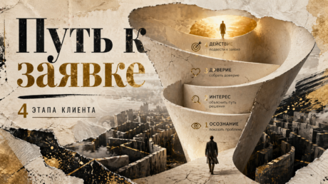 Контент-воронка: 4 этапа клиента, которые ведут к заявке